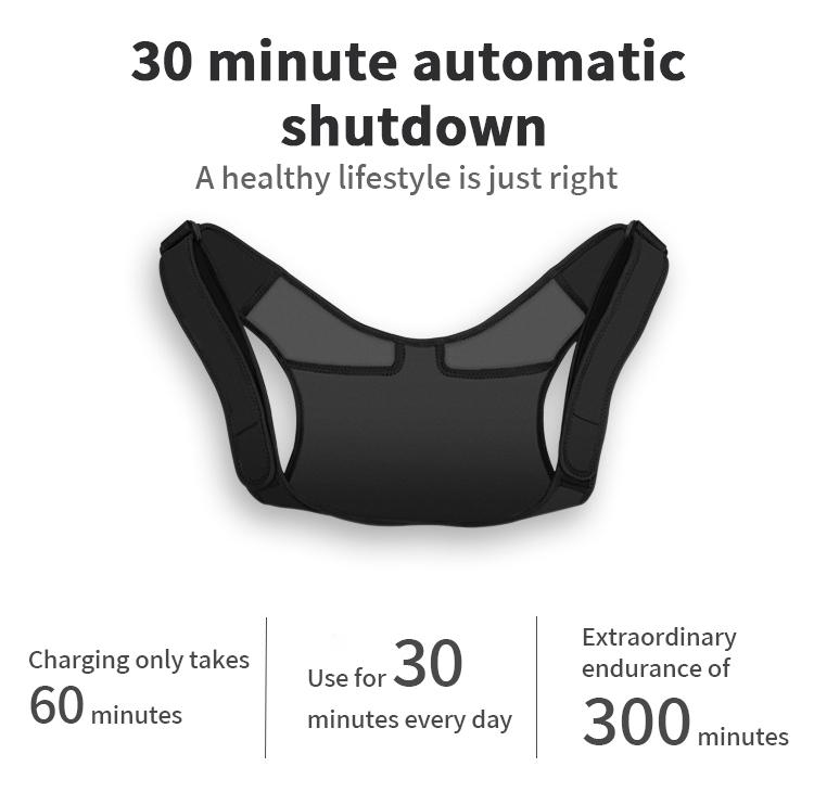 New EMS Pulse Massage Back Posture Corrector Smart Adjustable Back Brace for Sitting, Working Back and Spine Care