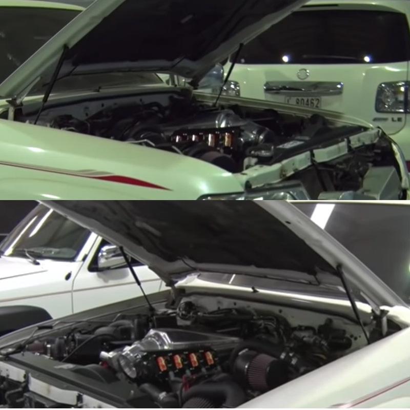 Для Nissan Patrol Y61 Safari GU GR Ute Wagon 1997-2018 Передняя крышка капота Газовые упоры из углеродного волокна Амортизатор стойки поддержки подъема 380 мм