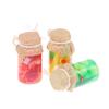3Pcs Dollhouse Miniature Canned Fruits Set Toy Doll Food Kitchen Accessories