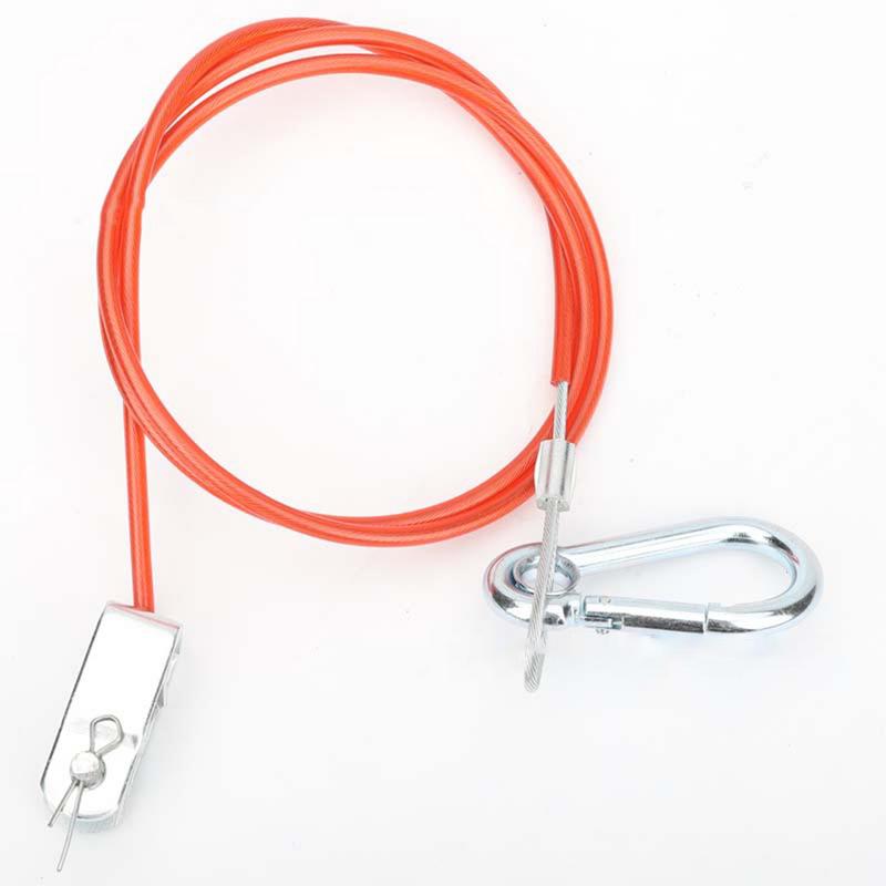 Ремень для лебедки прицепа, буксировочные ремни, буксировочный трос, ремень для лодочного прицепа, 3,3-футовый трос для лебедки, трос для буксировочного троса с зажимом и штифтовым болтом