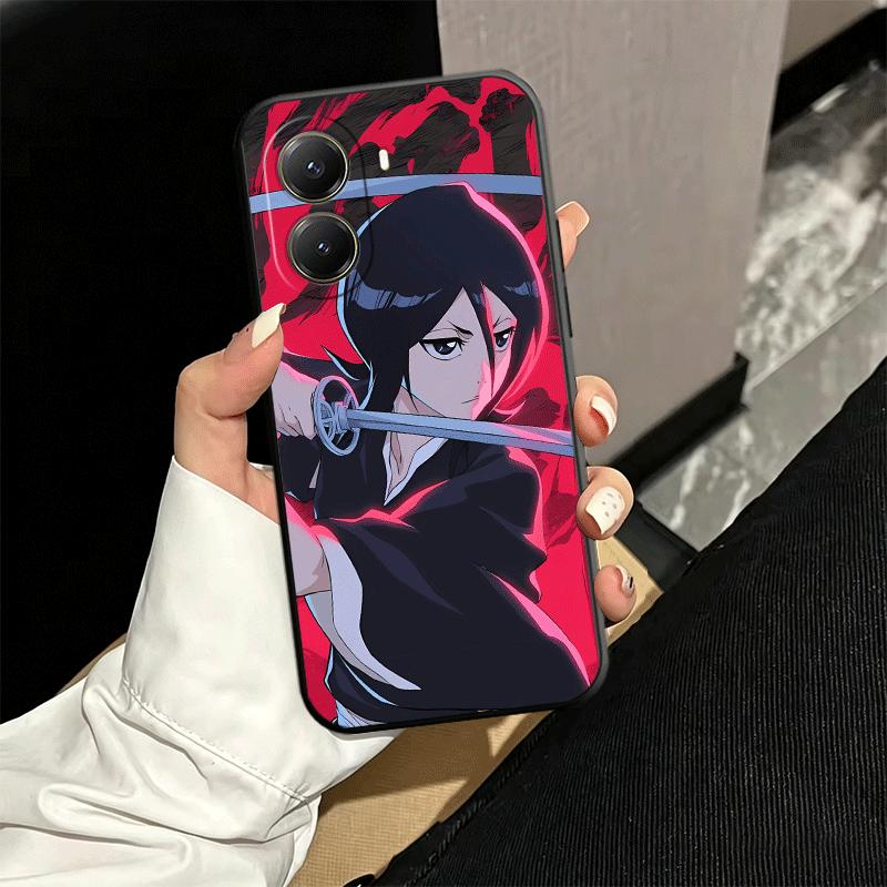Bleach Kuchiki Rukia Soft Phone Case for Xiaomi Poco X5 X6 X7 X8 Pro Max X3 F7 F8 Ultra M8 M7 M6 M5 Redmi 15 15C 14C 13C 12C X4