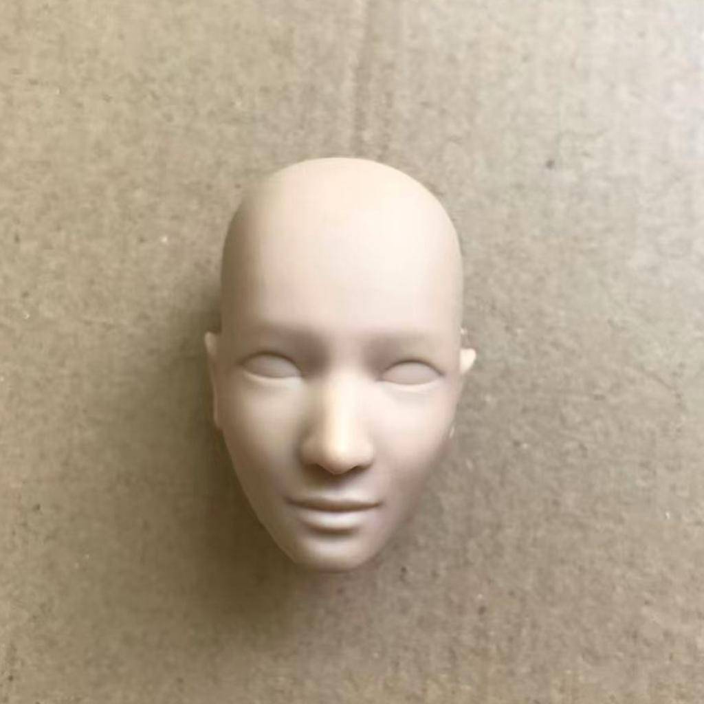 MENGF YUNYI 1/6 Мужская кукла Лысые головы с небольшими дефектами для DIY Рисования Практики макияжа Белый Розовый Бежевый Части куклы солдата