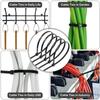 Nylon Zip Ties Self-locking Plastic Ropes Reusable Fasteners Loops Home Hardware Storage Devices Zip Ties Binding Ropes