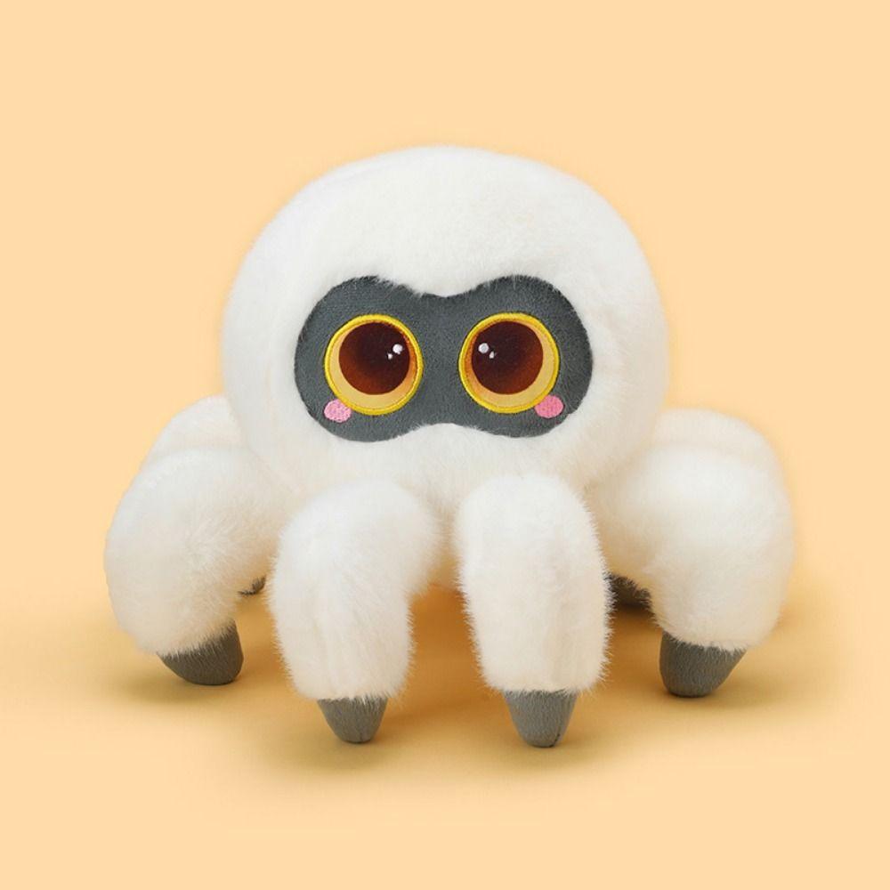 Simulation Spider Stuffed Animal Interactive Black Crawling Pet Doll Spider Plush Doll  Kids Gifts