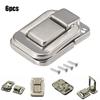 30pcs/set Small Nickel Case Toggle Catch Lock Suitcase Box Trunk Latch Clasp Clips 38*25mm Home Improvement Door Hardware