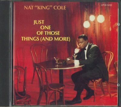 CD НАТ КИНГ КОЛ Just One Of Those Things And More CP325432 CAPITOL 1988 Япония Джаз Б/У