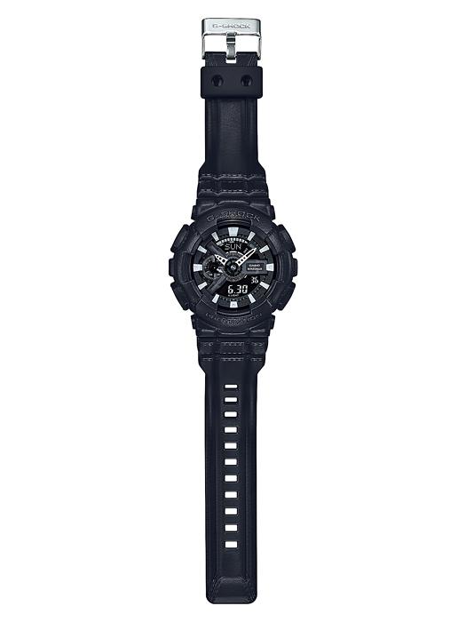 Casio Мужские часы G-SHOCK, смола, водостойкость 200 м, цифровые, ударопрочные, кварцевые, GA-110BT-1A
