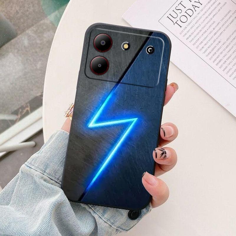 Для телефона ZTE Blade A54 4G Чехол-бампер астронавт Силиконовый Защита камеры Задняя крышка Для ZTE Blade A55 A35 A34 Funda Coque