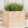 VidaXL Planter 90x60x68.5 Cm Solid Pine Wood, Outdoor Planter, Flower Box, Tomato Planter, Planter of 3282499