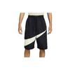 Nike Мужские прямые шорты с большим логотипом Swoosh, черные FB7870-010