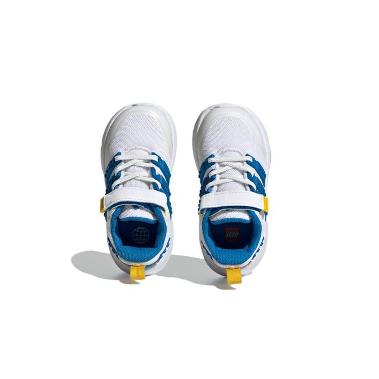 LEGO x adidas Racer TR21 EL I Белые/Шокирующий синий Детские кроссовки Облачно-белый/Оборудование-желтый IF2891