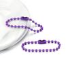 Multicolor Bead Chain Jewelry DIY Accessories: Baked Paint Round Bead Chain, Pendant and Tag Chains.