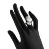 Кольцо-змея Fashion Sense Irregular Snake Ring Simple Alloy Geometric Rings Set Premium Light Luxury Sense Net Red Ins Style Commuter для женщин