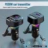 Автомобильный Bluetooth FM-трансмиттер с быстрой зарядкой QC3.0 PD30W