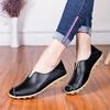 Spring and Autumn Single Shoes Casual Flat Single Shoes Women's Fashion Mother Shoes Peas Shoes