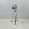 Stand Searchlight Floor Lamp Finish Chrome With Steel, Spotlight Standing Adjustable Home Décor Floor Corner Lights