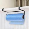 Multifunctional Kitchen Storage Tools White Black Toilet Shelf Paper Roll Rack Minimalist Style Home Organizer Tissue Hanger
