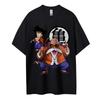 Футболка Dragon Ball Мужская Чистый Хлопок Повседневная С Круглым Вырезом Короткий Рукав Одежда Летняя Спортивная Повседневная Футболка с Коротким Рукавом