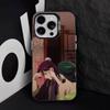 Чехол для телефона Maomao A-Apothecary D-Diaries для iPhone 16,15,14,13,12,11,8,7, Pro, Max, Plus, Mini, XS, SE, противоударный, черный матовый, жесткий