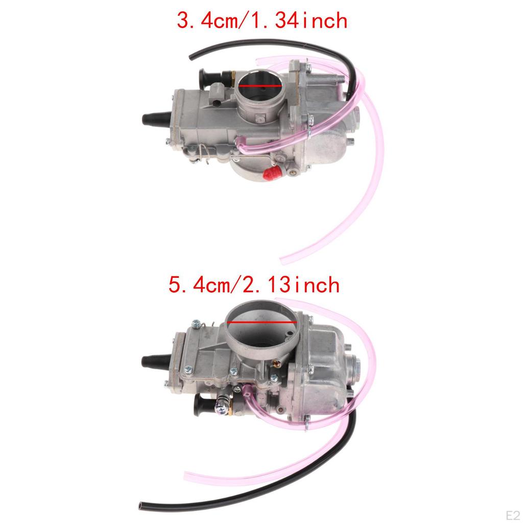 Мотоциклетный карбюратор плоский скользящий патрубок прямая замена для 50-650 куб.см 2/4 тактный двигатель