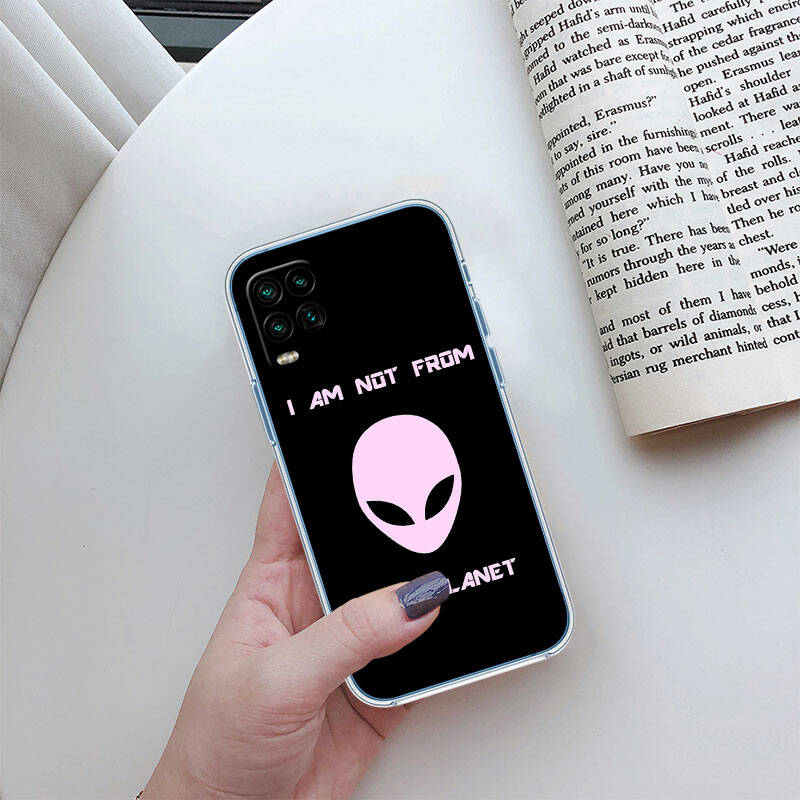 MH140 Space Alien UFO Phone Case for Motorola G34 G32 G31 G14 G15 G84 G62 E32 G24 G72 G71 G73 G85 G200 G60 G52 G51 G50 G42 G41 G32 G30