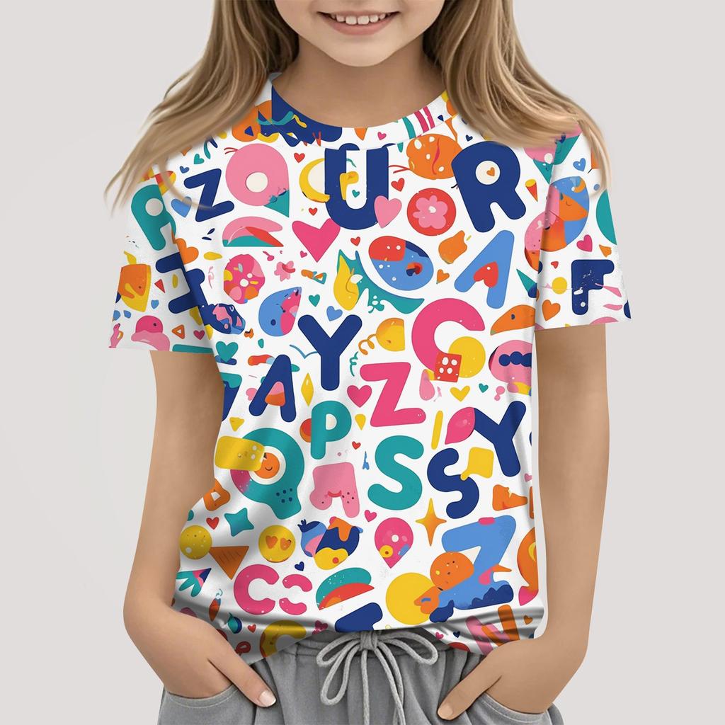 Футболки для малышей, девочек и мальчиков, детские футболки с короткими рукавами и принтом для мальчиков и девочек