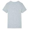 T-shirt pour enfants avec manches courtes gris 92/104/116/128/140