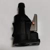 Small Engine Fuel Line Connector Black 8mm Plastic for Yamaha Outboard Gasoline Motor and Accessories