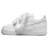 Air Force 1 LX Triple White Low-Top Sneakers With Bow Tie Detail Women Sneakers DV4244-111