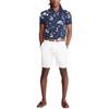 Polo Ralph Lauren Sport Принтованная футболка поло с вышивкой логотипа маленькой пони, с коротким рукавом, мужская, футболки поло, темно-синяя, MNPOKNI1N821197-400