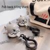 Xiaohongshu Shark Pull-Rope Keychain: Portable Couple & Friend Gift
