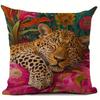 45cm Cushion Cover Soft Material Decorative Pillowcase Animal Print Throw Cushion  Home Decor