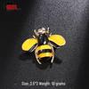 Брошь-пчела: Милая мини-брошь в виде насекомого для воротника или аксессуара