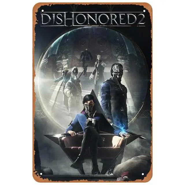 Vintage Video Game Metal Tin Signs Call of Duty Fantasy Wall Art Poster for Game Room Garage Man Cave Cafe Bars Pubs Decoration