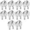 10pcs 5/16 Inch M8 Stainless Steel Wire Rope Cable Clip Clamp U Bolt Saddle Fastener