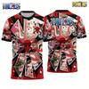 Men's Fashion One Piece T-Shirt Zoro Art Print Boys Clothes Girls Short Sleeve Men Jersey Lightweight Tops