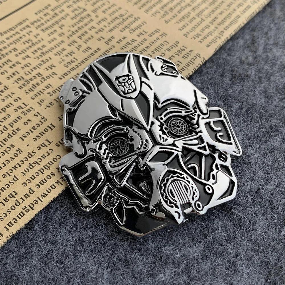 Car Styling 3D Nickel Sticker Autobot Transformers Zinc Alloy Sticker Auto Badge Emblem for Mobile Phone Laptop Decoration