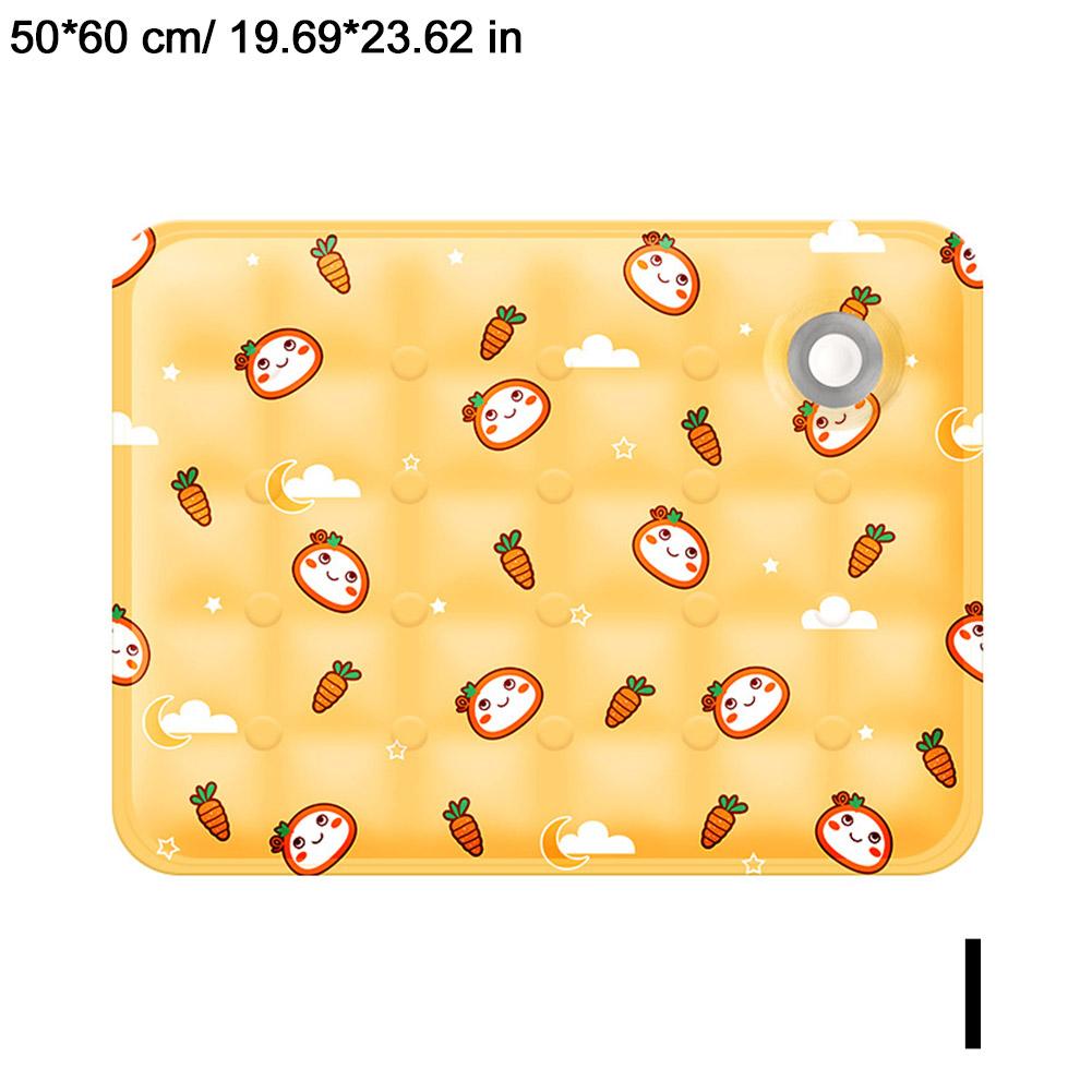 Прочный охлаждающий коврик с рисунком снежинки для домашних животных - Сохраняет прохладу для собак и кошек в помещении и на улице