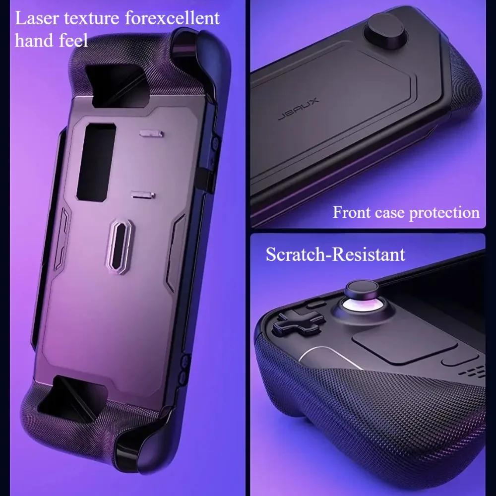 JSAUX ModCase для Steam Deck OLED Индивидуальный чехол Амортизирующий Защита от падений Модульные игровые аксессуары Съемная передняя панель Подарок