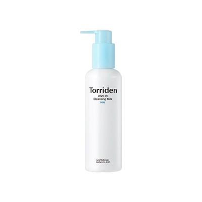 Dive-In Low Molecular Hyaluronic Acid Cleansing Milk Hydrating Gentle 200ml Daily Cleanser K-Beauty