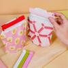 5Pcs Food Bag Sealing Clips with Silicone Seal Reusable Airtight Clamps for Chips Snacks Tea Leaves Kitchen Storage Organizer