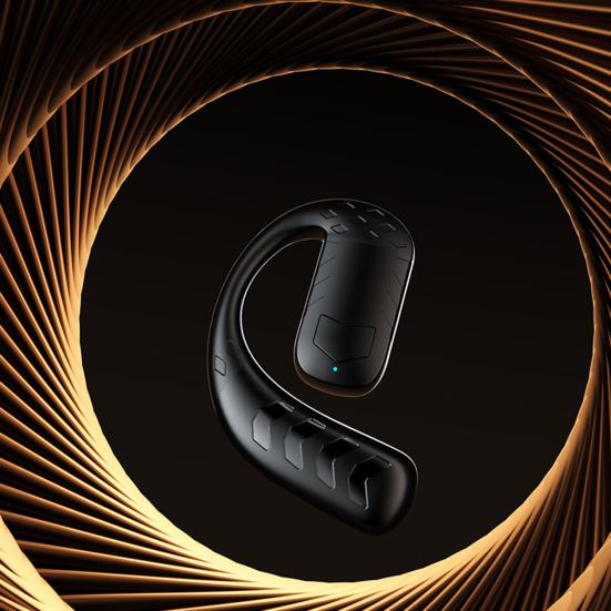 Беспроводные наушники с поддержкой Bluetooth, стереозвук, мощные басы, конструкция с заушным креплением, стабильное соединение, спортивные наушники-вкладыши