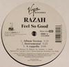 12-дюймовая пластинка RAZAH - Feel So Good 724383899517 Manhood Enterta 2004 US Соул/Фанк Б/У