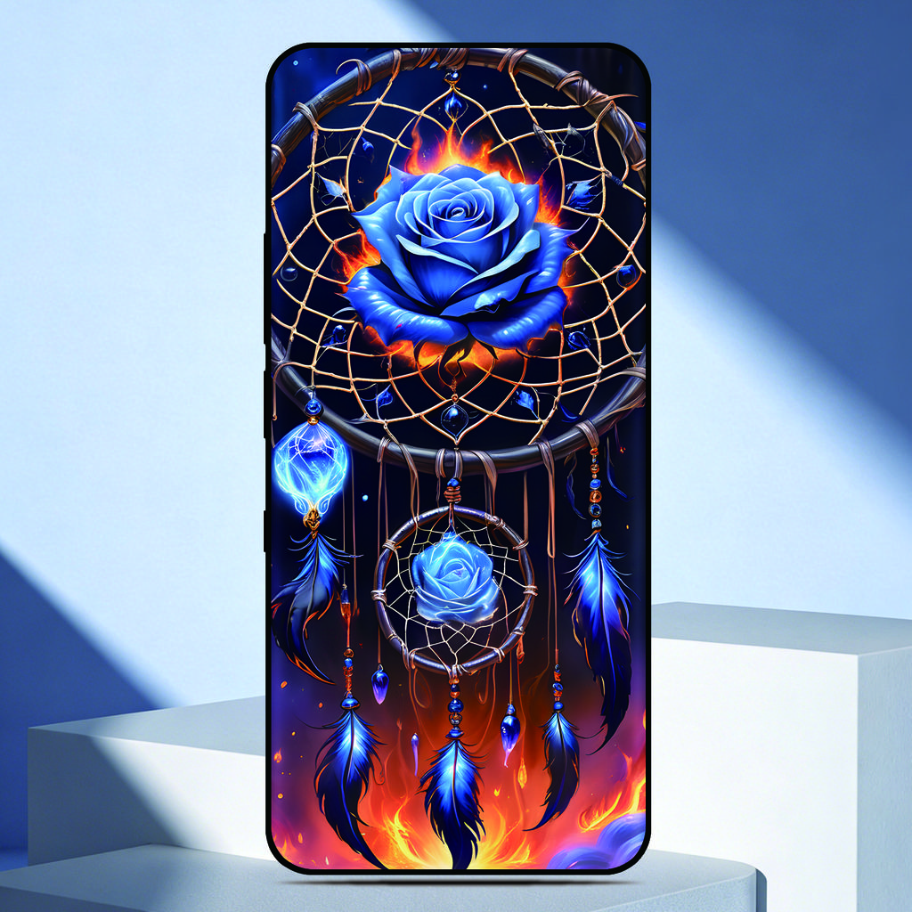Rose Dream Catcher Phone Case For Motorola Moto G86 Power 5G Painted Back Cover For Moto G75 TPU Soft Fundas Customized Photo