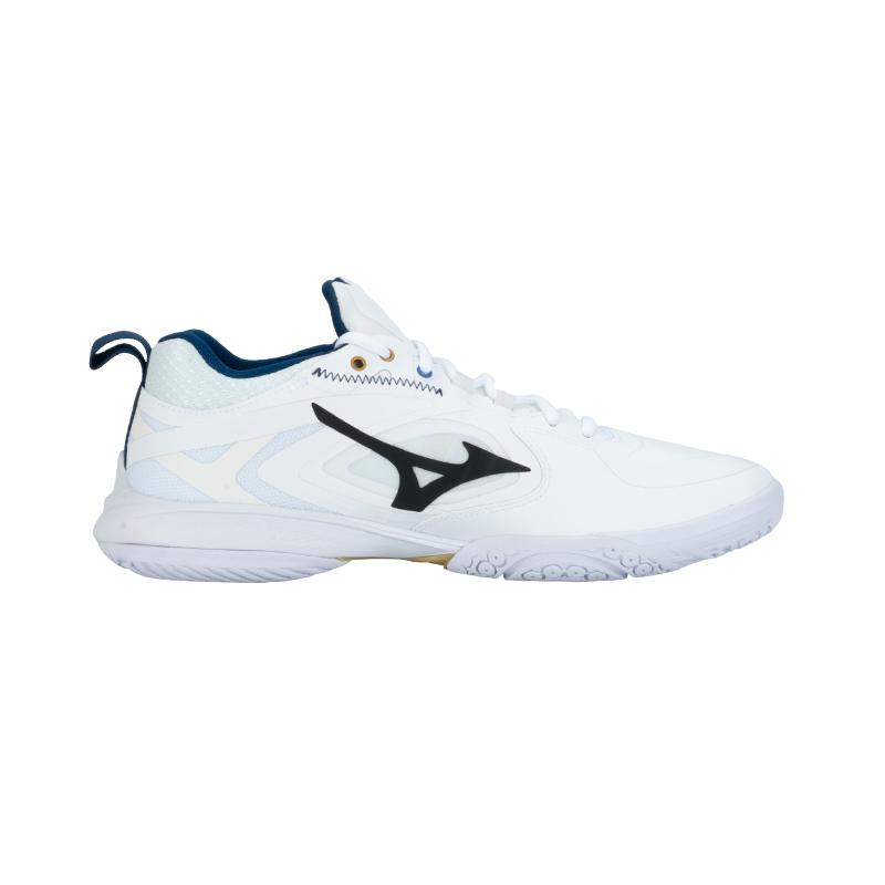 Mizuno Кроссовки унисекс Wave Claw Neo 3 Wide Бело-синие 71GA247331
