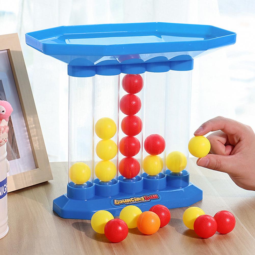 Bouncing Balls Board Game Parent-Child Interactive Throwing Ball Toys Table Jumping Ball Toys for Adults Kids Party Birthday