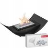 Tabletop Bioethanol Fireplace BIOMISA MINI TÜV Black Set