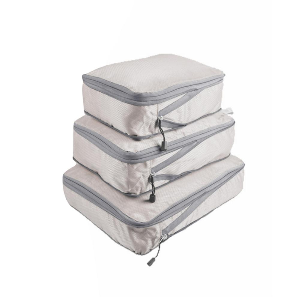 3Pcs/set Compressible Travel Storage Bag Portable Large Capacity Storage Bag Suitcase Luggage Packing Cubes