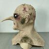 Terrifying long-nosed witch latex mask