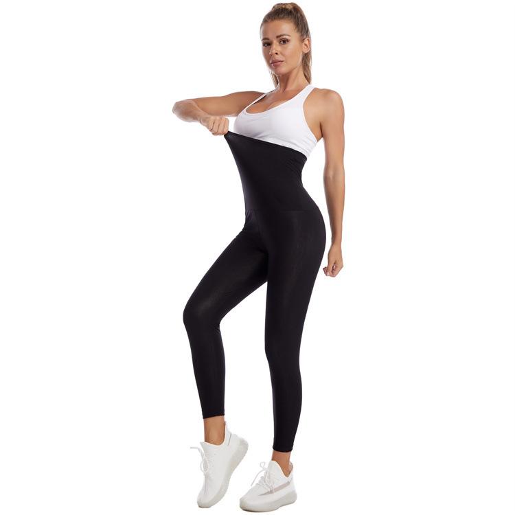 Women Sauna Pants High Waisted Compression Pants Workout Sweat Leggings Slimming Body Shaper Gym Exercise Thermo Sportswear Fitness Trousers